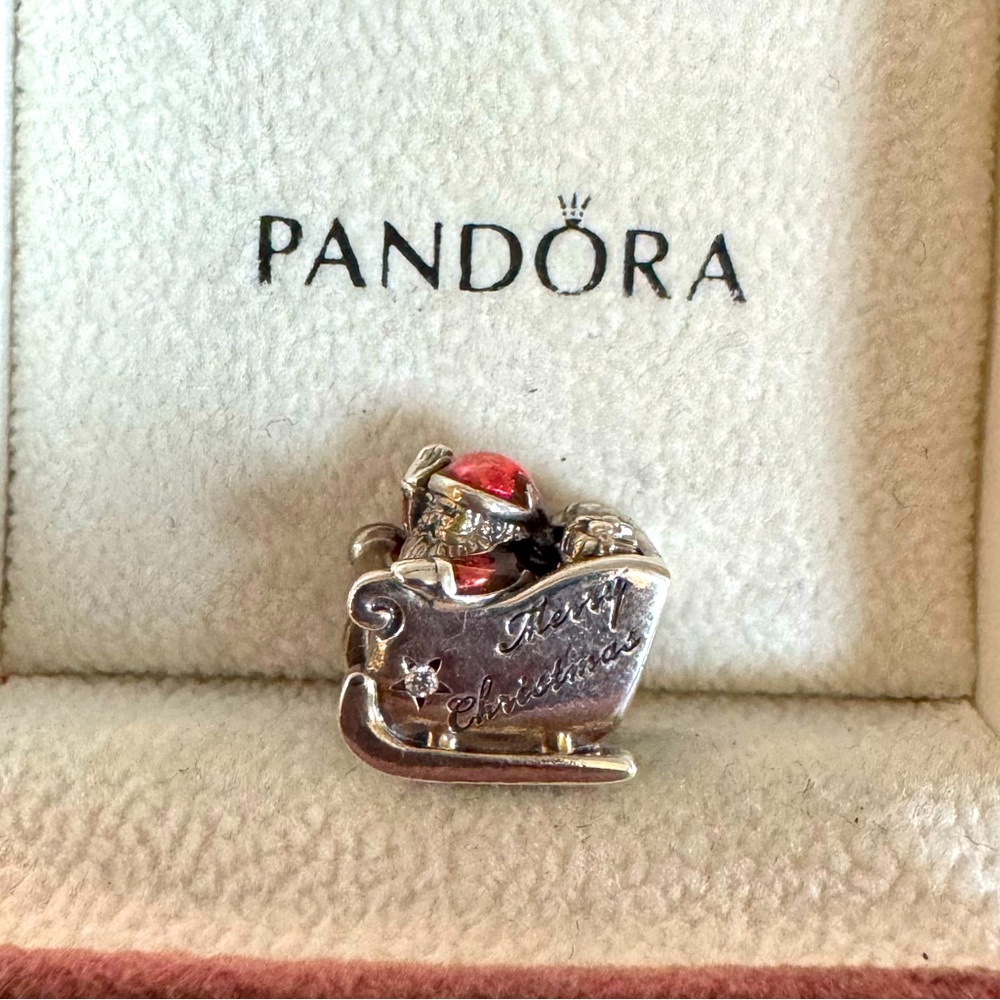 Pandora Santa Sleigh Charm